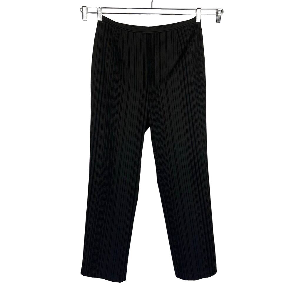 DONCASTER Brown Vintage Velvet Stripped Trousers Pants Sz 12